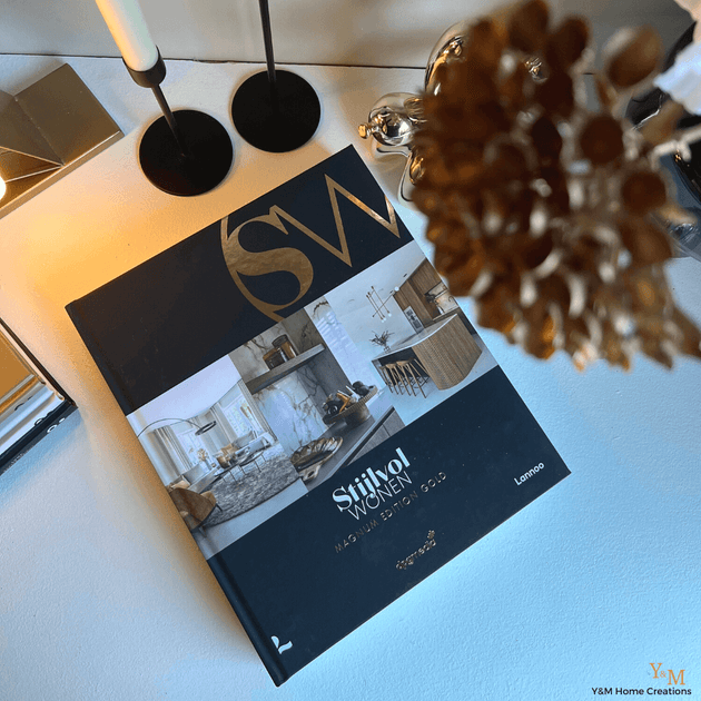 Interieurboek - Stijlvol Wonen Magnum Edition GOLD - Tafelboek (NL) – Y ...
