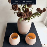 Ontdek de Matte Ivory windlichten & vazen van Vase The World. Gemaakt van zwaar glas, met matte afwerking. Stijlvol in elk interieur!