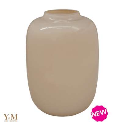 Artic Pastel Vaas Ivoor - Vase The World - Shop bij Y&M 