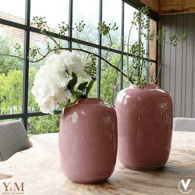 Artic Pastel Vaas Pink - Vase The World - Shop bij Y&M 