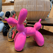 The Balloon Dog Pink / Roze - DE Trend van nú & een echte eyecatcher in huis.  Hoe leuk is deze, van keramiek gemaakte, ballon hond? Je kent het vast wel, clowns die van ballonnen o.a. honden maken. Nu zo'n ballon in keramiek vorm