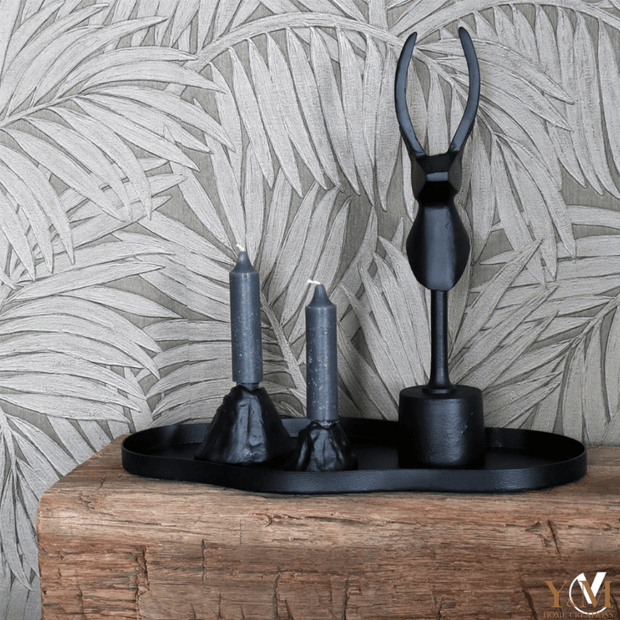 Design Metalen Ornament Hert Zwart Shop bij Y&M Home Creations