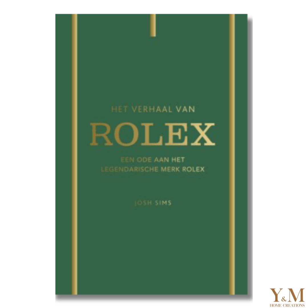 Tafelboek Het verhaal van ROLEX NL Y M Home Creations