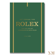 Tafelboek Het verhaal van Rolex. Prachtig Koffietafelboek voor op de salontafel, leestafel en dressoir. Mooi inspiratie boek van Rolex. Een eerbetoon aan het legendarische horloge merk in woord en beeld.