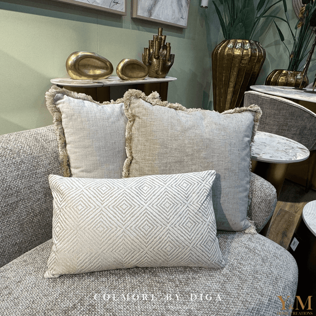 Luxe Design Sierkussen van Colmore by Diga | Voor DE Interieurliefhebber. Stijlvol, zacht en perfect voor o.a. een chique interieur. Shop nu online bij Y&M Home Creations