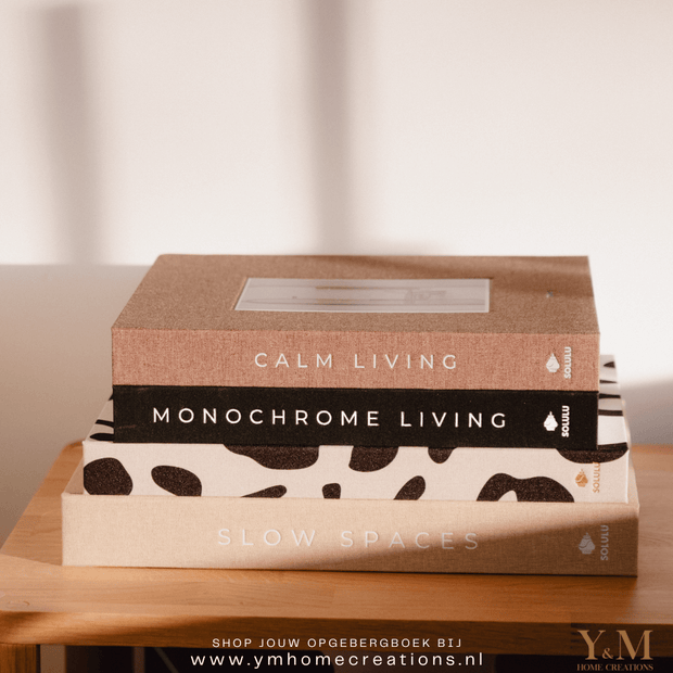 SOLULU Opbergboeken - Shop ze bij Y&M Home Creations i.c.m. prachtige bijpassende  woonaccessoires