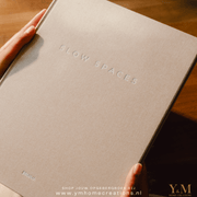 SOLULU - Slow Spaces Opbergboek (XL) - Beige opbergbox.  Boek met de uitstraling van een écht koffietafelboek! Perfect voor in een serene (Japandi) woonstijl.