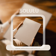 SOLULU - Slow Spaces Opbergboek (XL) - Beige opbergbox.  Boek met de uitstraling van een écht koffietafelboek! Perfect voor in een serene (Japandi) woonstijl.