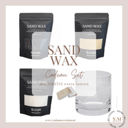 SAND WAX CADEAU SET De Nieuwste Trend! Maak unieke Kaarsen. Hoogwaardige parelvormige was van Mansion. Shop bij Y&M Home Creations