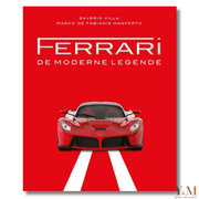 Ontdek het luxe tafelboek Ferrari – De Moderne Legende (NL) bij Interieurliefhebber. Prachtige fotografie, design en passie in één exclusieve uitgave.