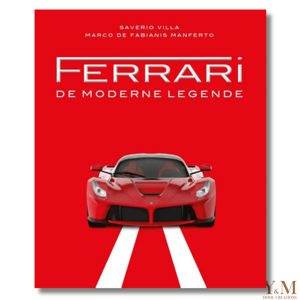 Ontdek het luxe tafelboek Ferrari – De Moderne Legende (NL) bij Interieurliefhebber. Prachtige fotografie, design en passie in één exclusieve uitgave.