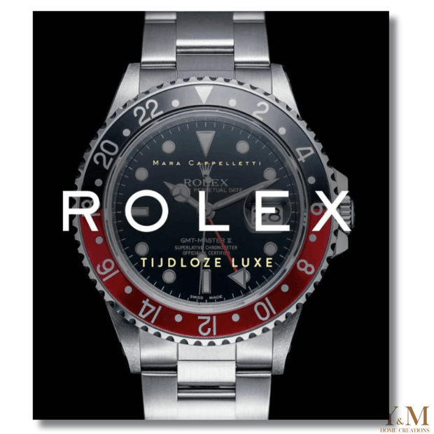 Ontdek het luxe tafelboek Rolex – Tijdloze Luxe (NL) bij Interieurliefhebber. Prachtige fotografie, iconische horloges en tijdloze elegantie voor je interieur.