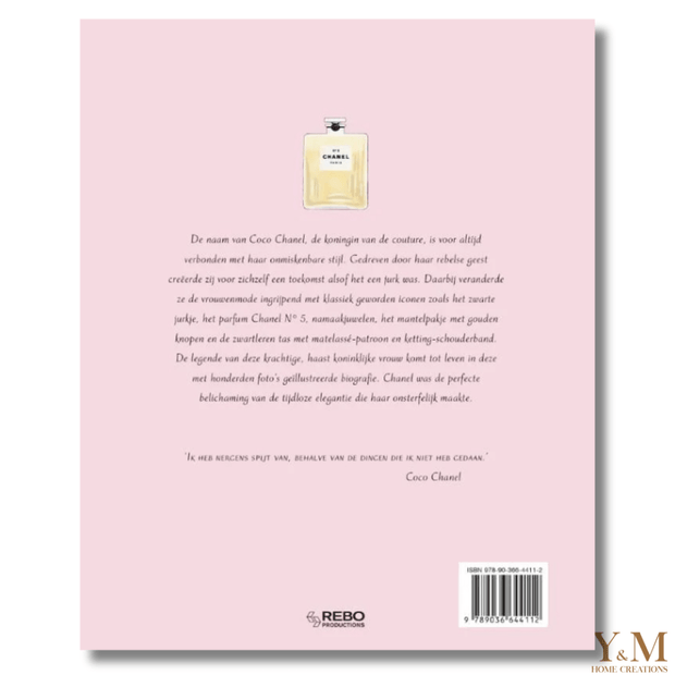 Ontdek het luxe tafelboek Coco Chanel – Revolutionaire Vrouw (NL) bij Interieurliefhebber. Inspirerend, stijlvol en perfect voor een chic interieur.