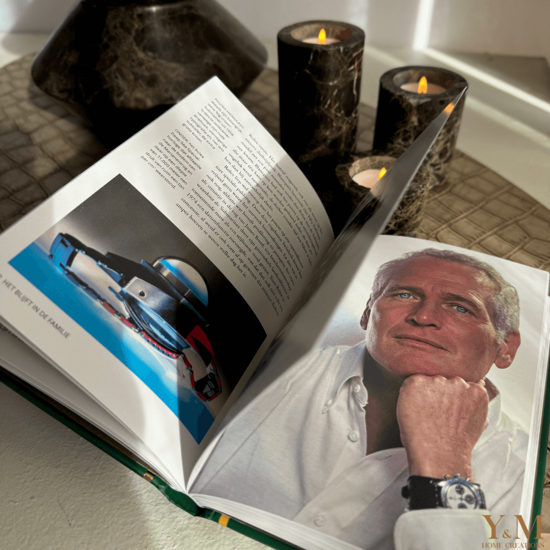 Tafelboek Het verhaal van ROLEX NL Y M Home Creations