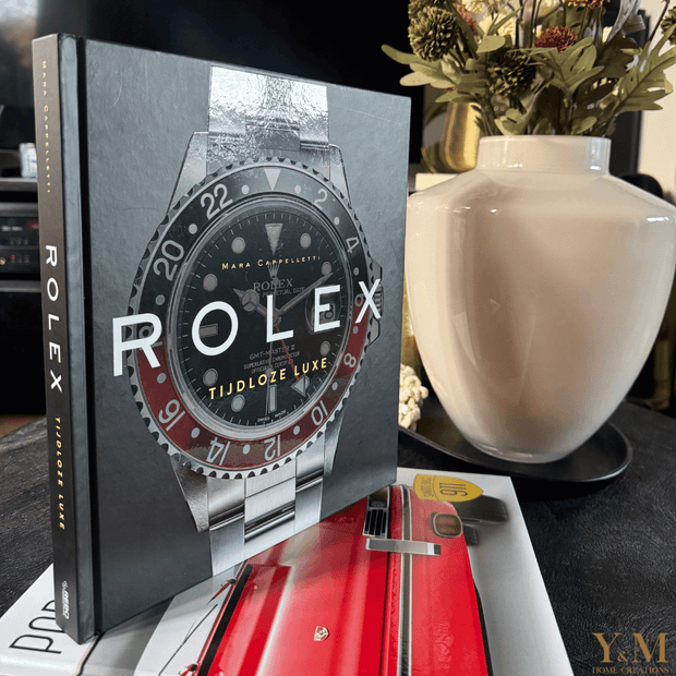 Ontdek het luxe tafelboek Rolex – Tijdloze Luxe (NL) bij Interieurliefhebber. Prachtige fotografie, iconische horloges en tijdloze elegantie voor je interieur.