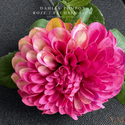 Hoog kwaliteit kunst Zijden Dahlia Pompon 74cm Roze Fuchsia. Maak jouw vaas compleet met deze mooie, bijna niet van echt te onderscheiden Dahlia  Zijden | Kunst bloemen. Shop bij Y&M Home Creations