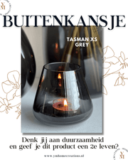 BUITENKANSJE 3-delig Set Tasman Rookglas Windlichten . Koop direct jouw favoriete rookglas waxinelichthouder MET KORTING en je bent verzekerd van een windlicht die overal zal schitteren!