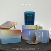 KERST | SINT CADEAU TIP: Het exclusieve chique & Luxe Cadeau set EXCLUJESS Geurkaars Athene & Kristalzeep met Opaal, is te verkrijgen bij Y&M Home Creations