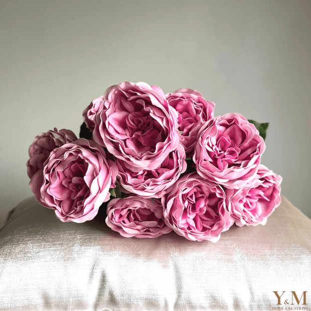 Roze | Pink Zijde Roos - Zijdebloemen, Silk Flowers. Ze zijn niet meer weg te denken in je interieur