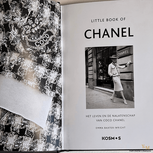 Tafelboek Little book of Chanel. Prachtig Koffietafelboek voor op de salontafel, leestafel en dressoir. Mooi inspiratie boek van Chanel. 