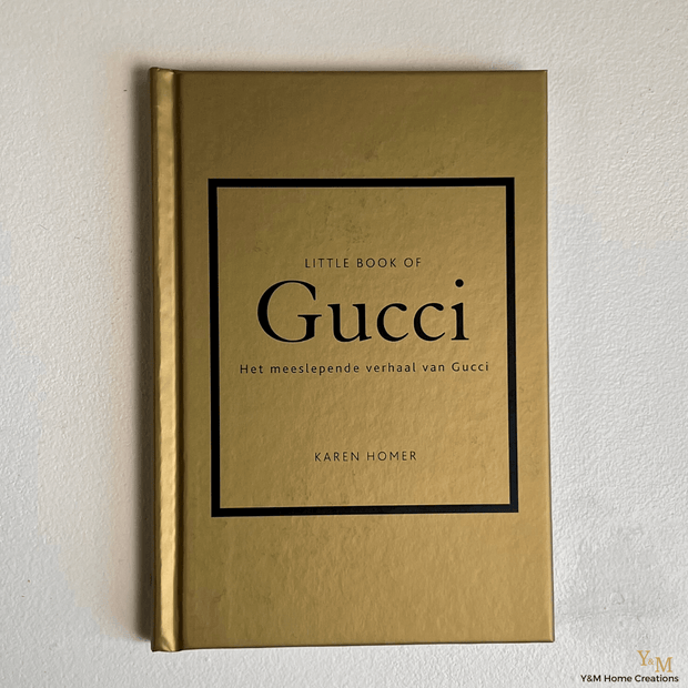 Tafelboek Little book of Gucci. Prachtig Koffietafelboek voor op de salontafel, leestafel en dressoir. Mooi inspiratie boek van Gucci. 