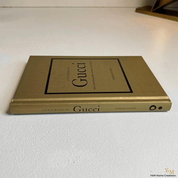 Tafelboek Little book of Gucci. Prachtig Koffietafelboek voor op de salontafel, leestafel en dressoir. Mooi inspiratie boek van Gucci. 