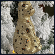 De leukste , grappigste en gaafste kerstballen koop je bij Y&M Home Creations  - Panter, Tijger, Cheetah, dierenkop, dierenbal  - Kerstbal - Kerstornament